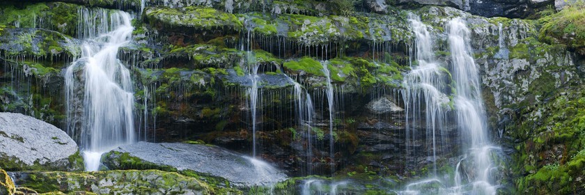 Réserve naturelle de Sixt-Passy, Cascades du Torrent de Salles