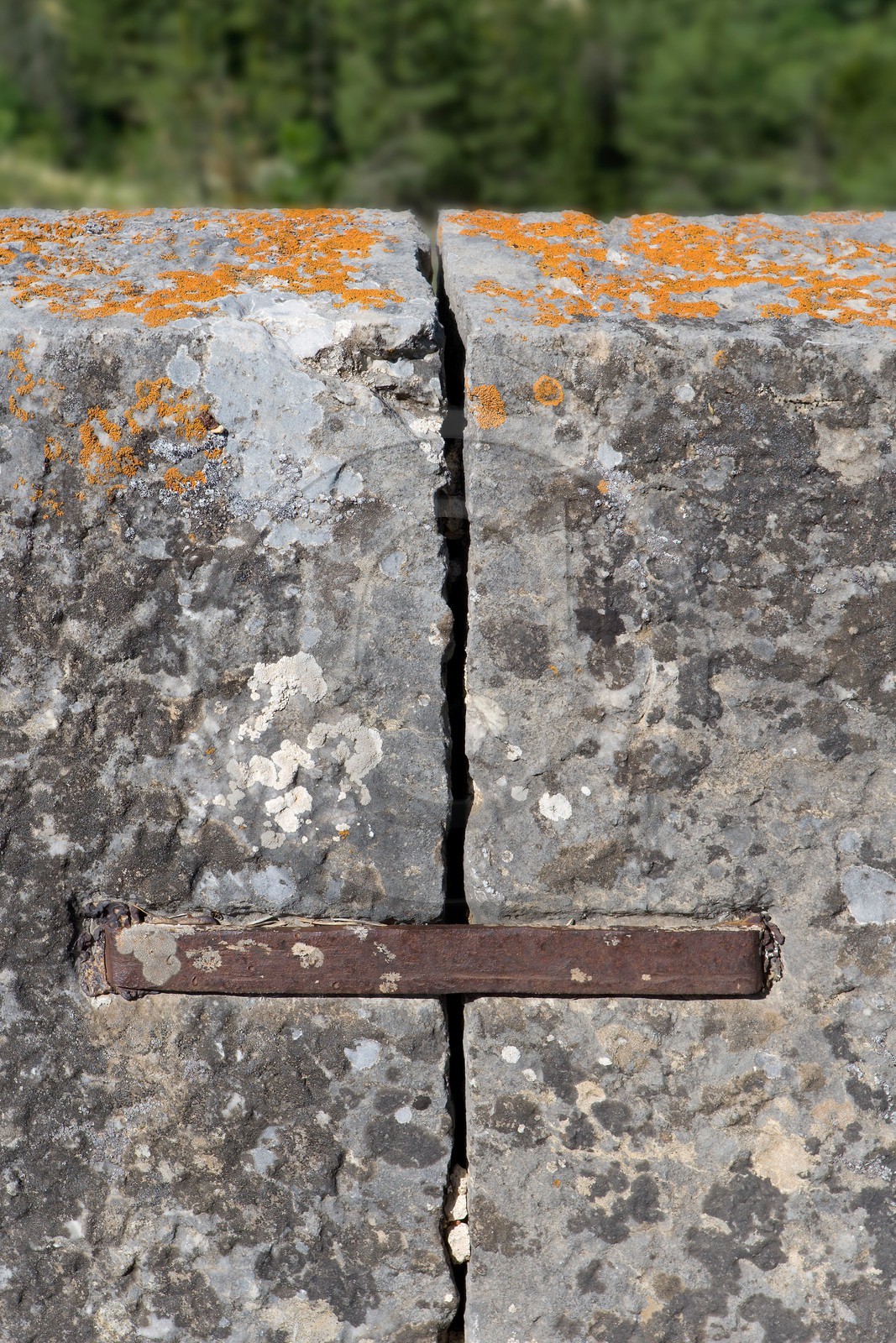 Briançon, Fort Dauphin agrafe pour pierre de taille