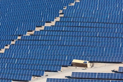 La plus grande centrale solaire photovoltaïque de France