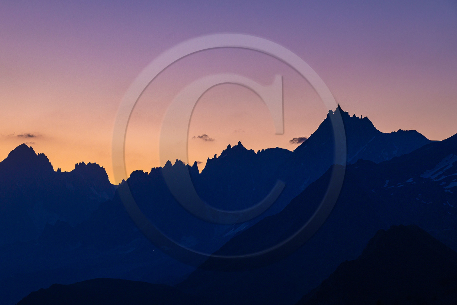 Massif du Mont-Blanc, les aiguilles de Chamonix