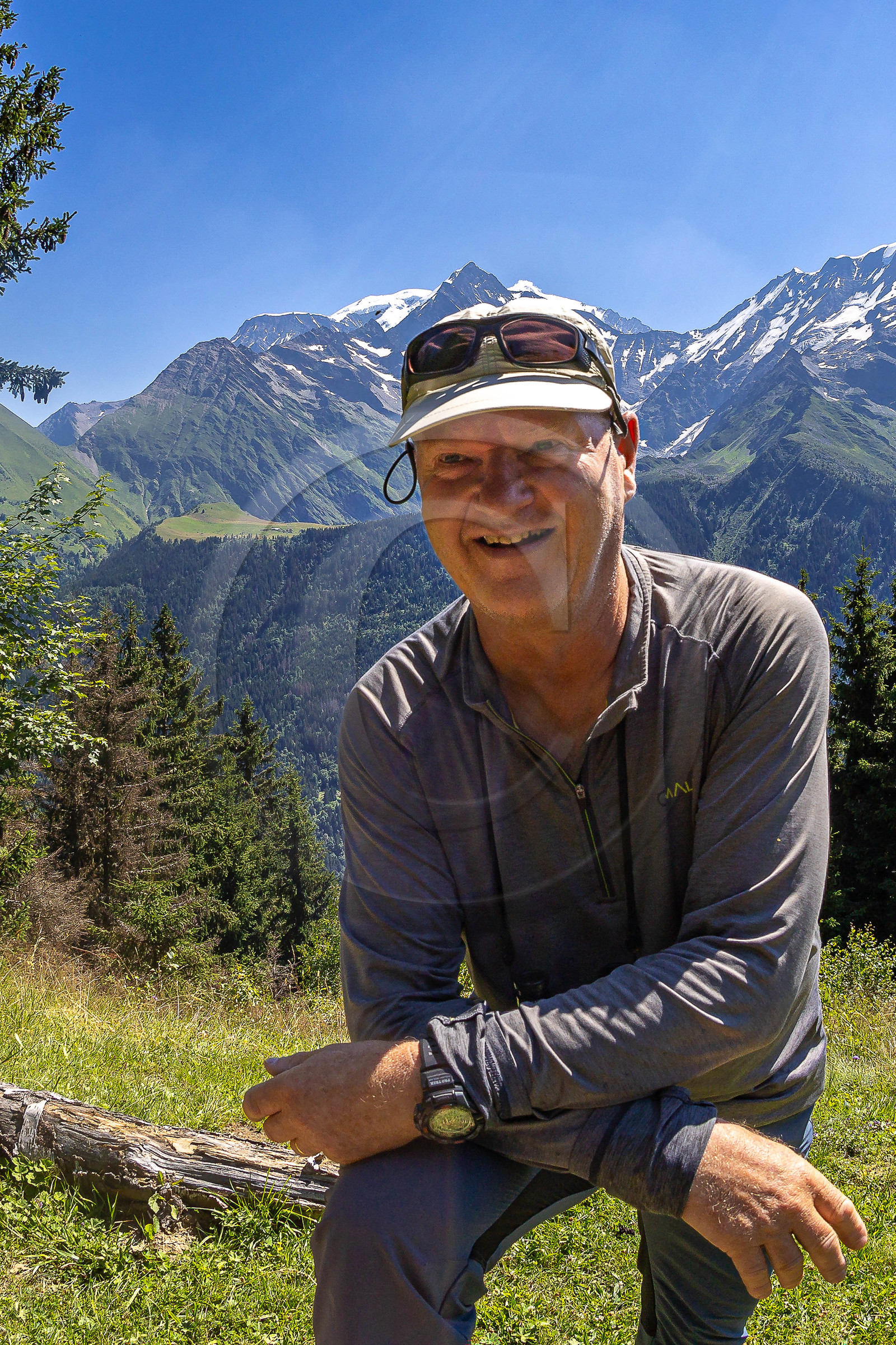 Yves Jacquemoud, accompagnateur en montagne