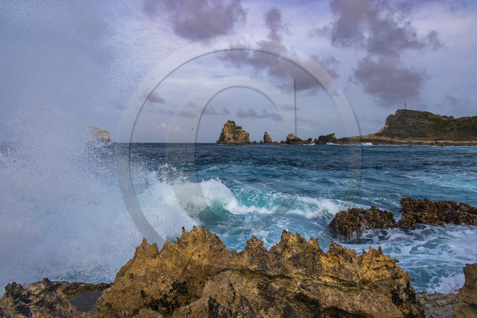 Guadeloupe, Saint-François, Pointe des Chateaux