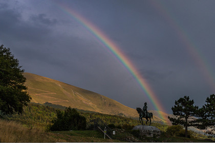 Laffrey, Statue et route Napoléon