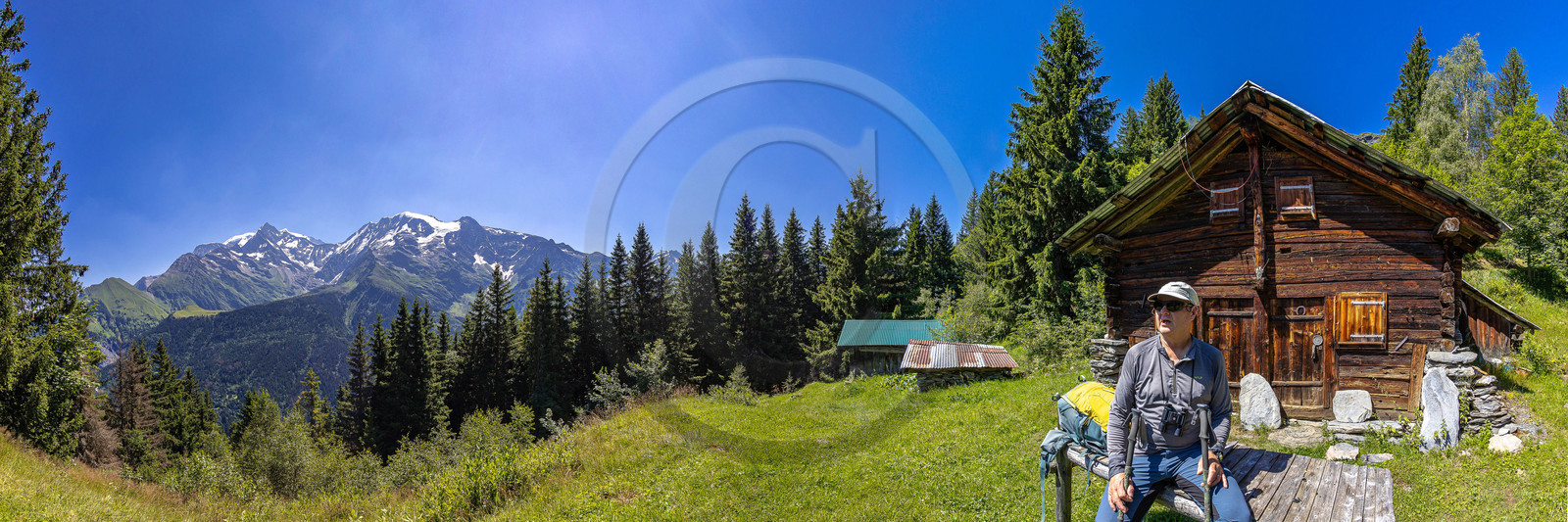 Yves Jacquemoud, accompagnateur en montagne