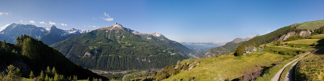 Orcières 1850, Vallée du Champsaur, Depuis le Forest des Marches,