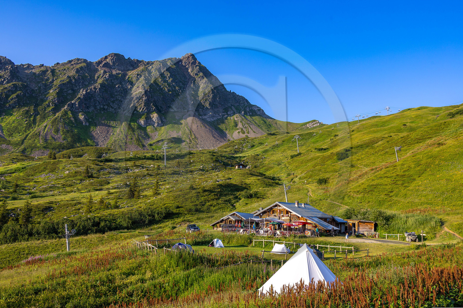 Les Contamines-Montjoie, Refuge La Roselette