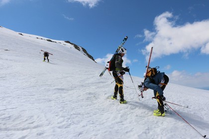 Ski Ecrins 2014, 1ère traversée des Écrins, course de ski alpinisme