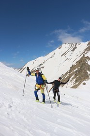 Ski Ecrins 2014, 1ère traversée des Écrins, course de ski alpinisme