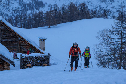 Névache, refuge Buffère , départ ski de randonnée