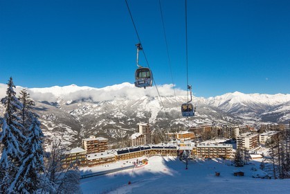 Uvernet-Fours, station de ski de Praloup