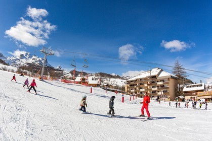 La station de ski Sauze Super-Sauze est une station village située entre 1400 et 2400 m