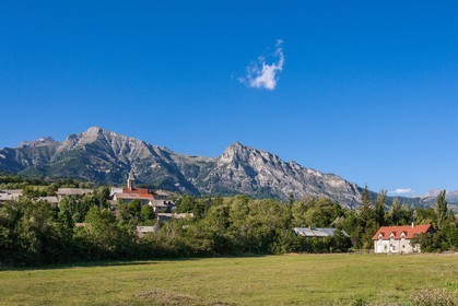 Vallée du Champsaur, village de Saint-Michel-de-Chaillol