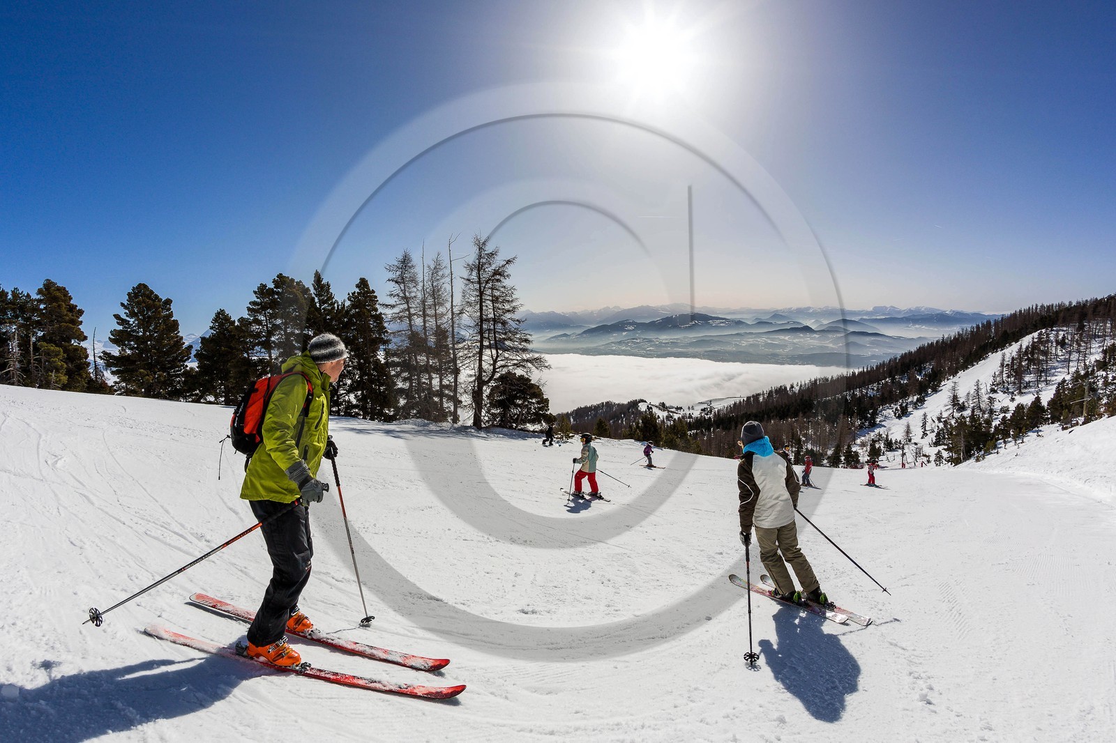 vallée du Champsaur, station de ski de Laye-en-Champsaur