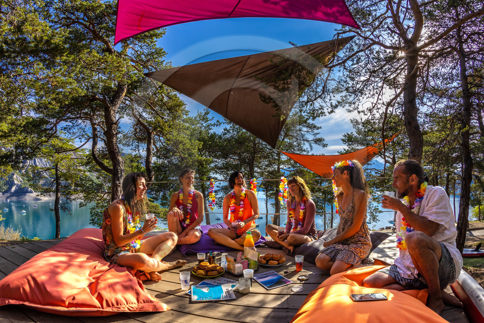 Yoga sur paddle, Serre-Ponçon Aloha