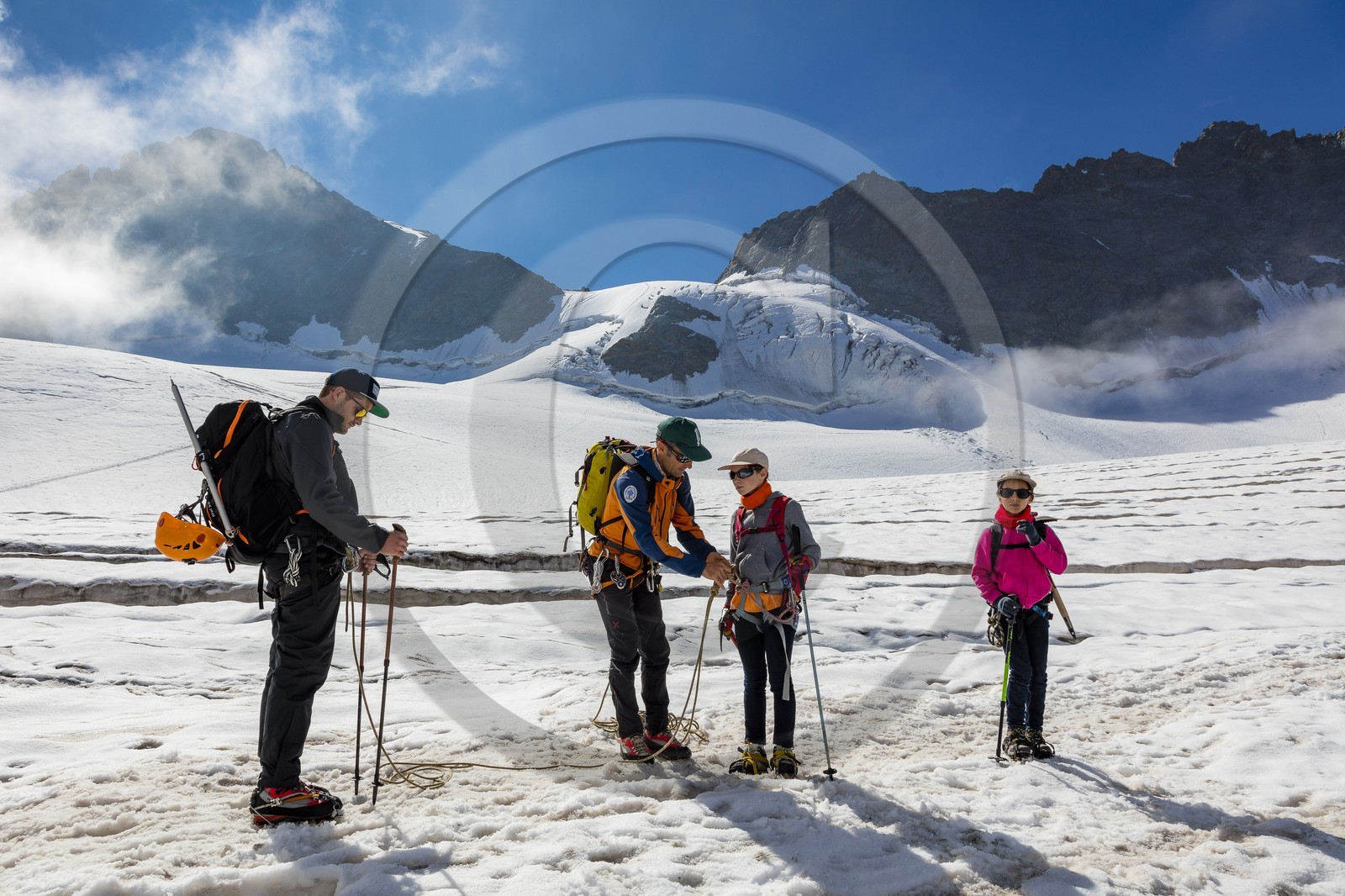 Découverte des glaciers avec Christophe Dureau, guide de haute montagne
