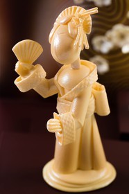 Exposition Influences, Petite histoire de l'art en chocolat par Luc Eyriey