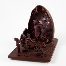 Exposition Influences, Petite histoire de l'art en chocolat par Luc Eyriey