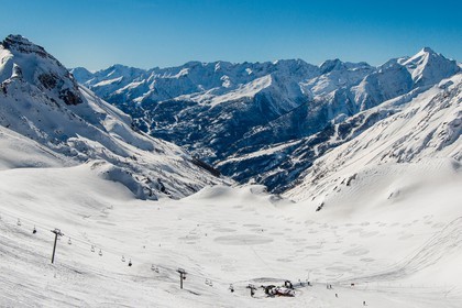 Serre-Chevalier, Snow drawings, une œuvre de l'artiste Sonja Hinrichsen