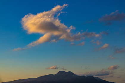 La Soufrière, volcan actif de la Guadeloupe