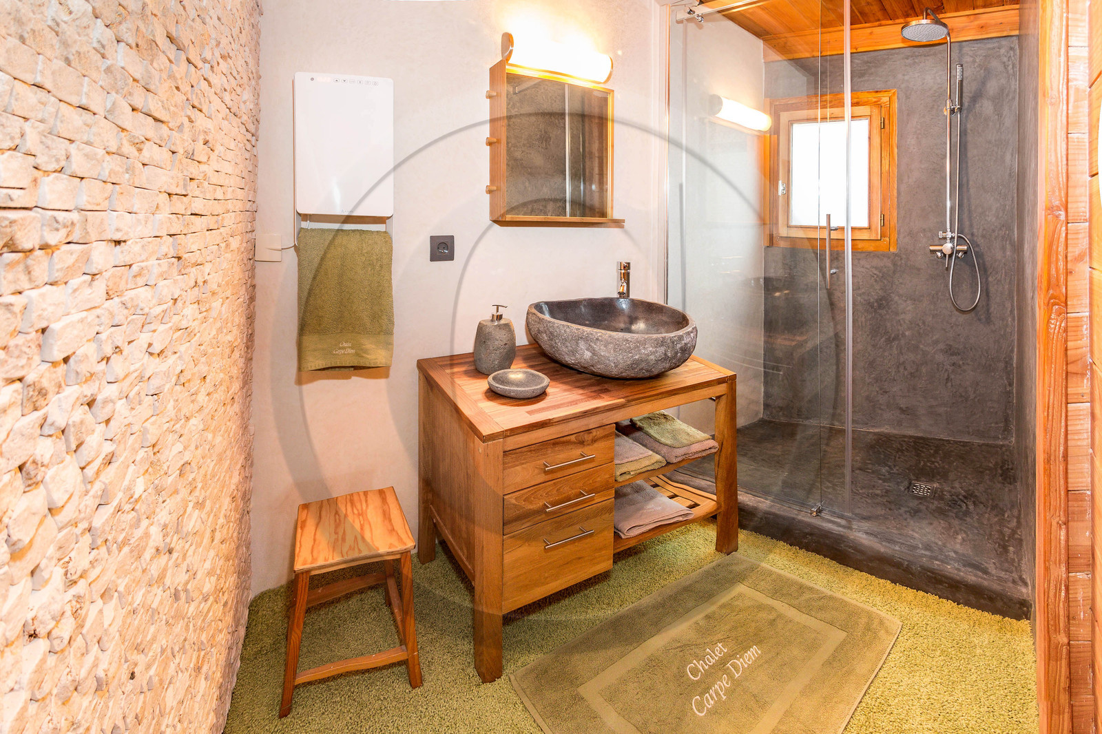 Chalet Carpe Diem, Gîte de France 3 ***, salle de bain