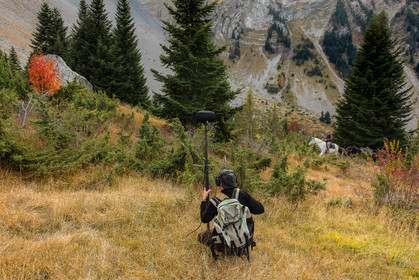 Making of du film La vallée des loups