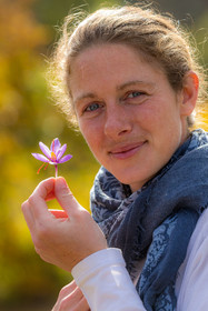 Melissa Bertrand-Pellisson,  safranière