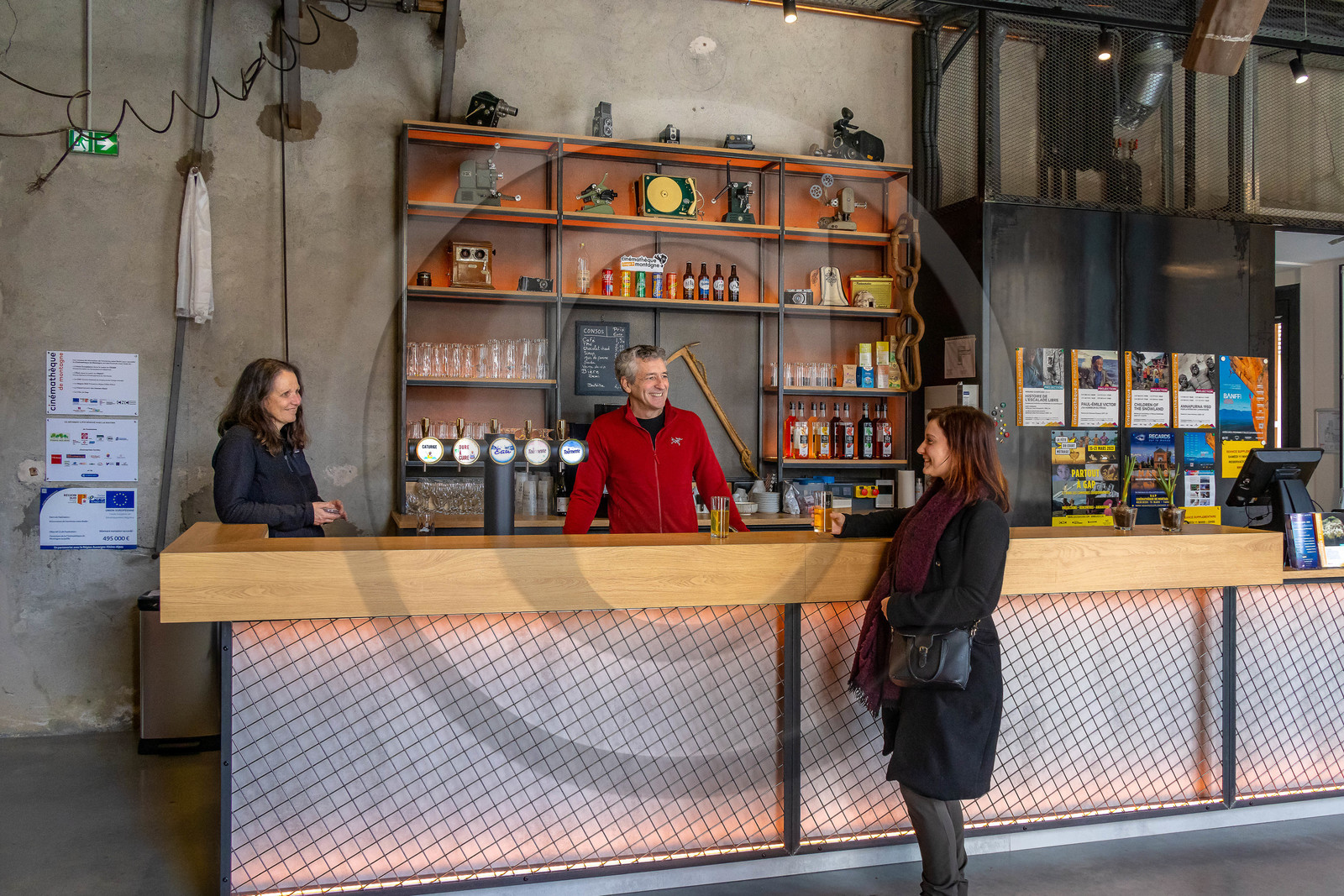 Cinémathèque d'Images de Montagne, Valérie Bonfé et Gilles Charensol ,