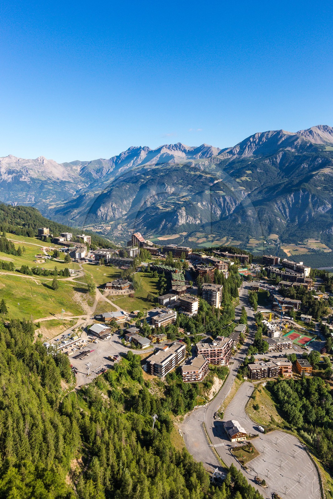 Uvernet-Fours, station de ski de Praloup