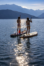 Yoga sur paddle, Serre-Ponçon Aloha