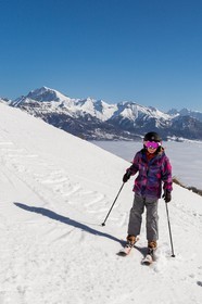 vallée du Champsaur, station de ski de Laye-en-Champsaur