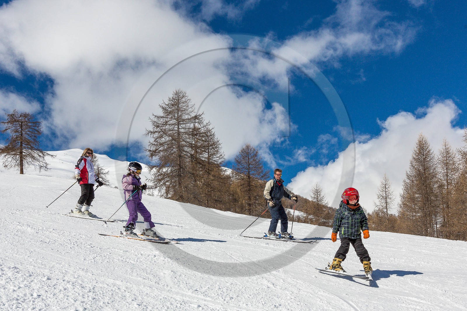 La Condamine-Châtelard, station de ski Saint-Anne La Condamine, ski famille