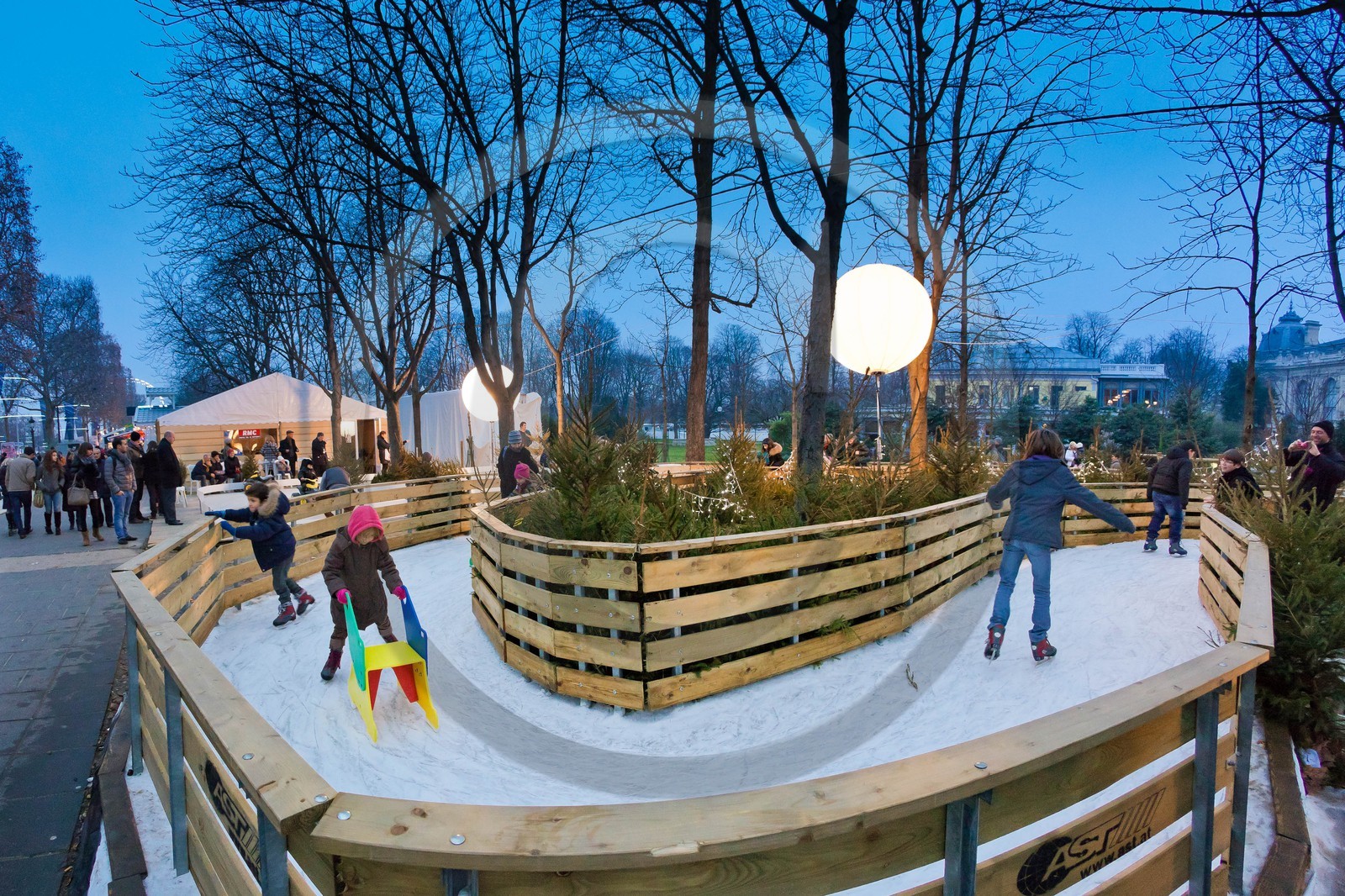 Le sentier de glace se positionne cette année comme l'élèment