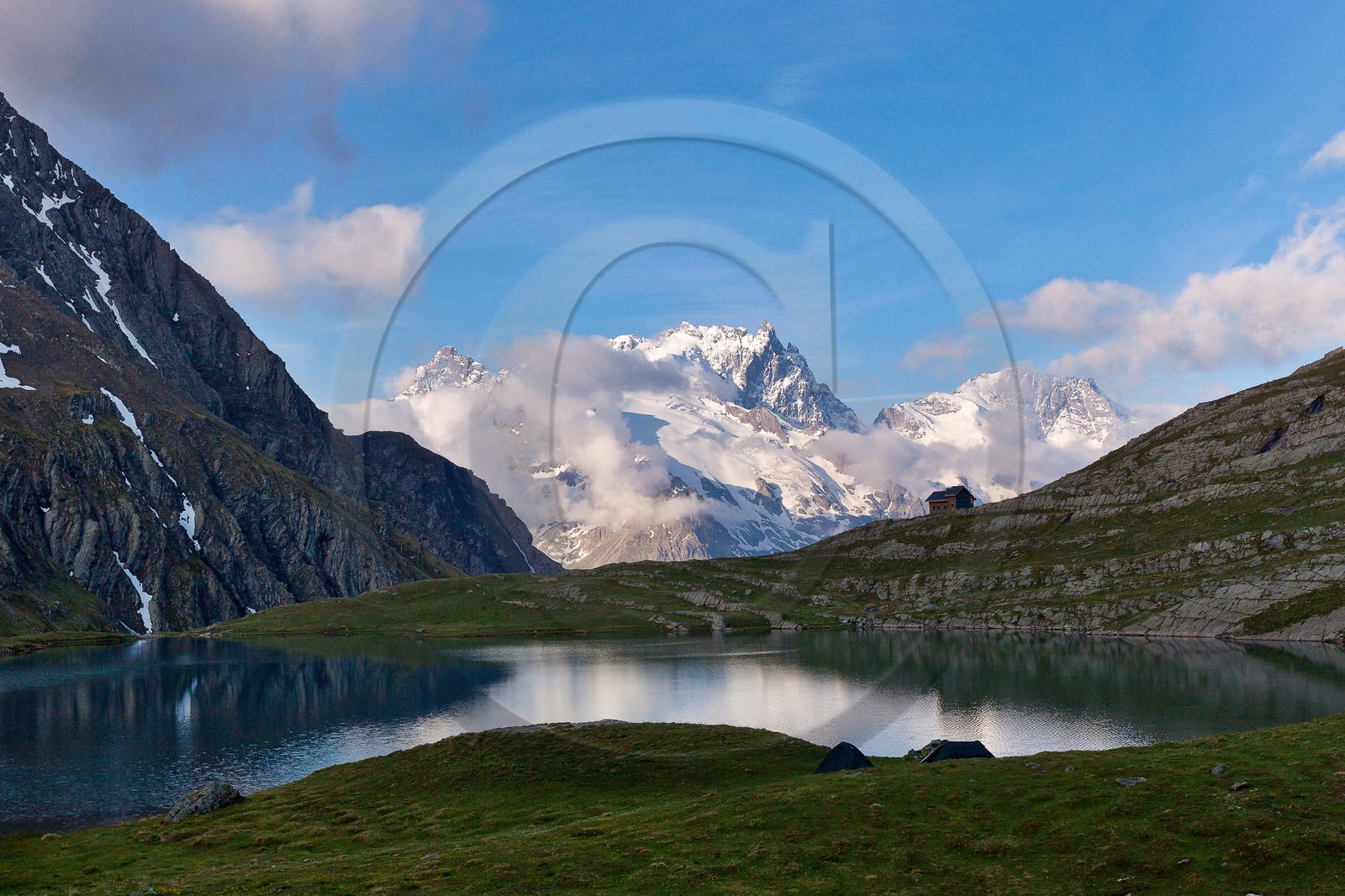 Bivouac au lac du Goléon