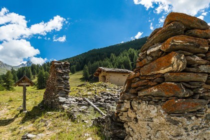 Abriès, Le Roux,Valpréveyre, chapelle Saint-Bernardin de Sienne, Michel Morin