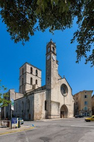 Forcalquier, concathédrale Notre-Dame-du-Bourguet (XIIIe et XVIIe siècles)