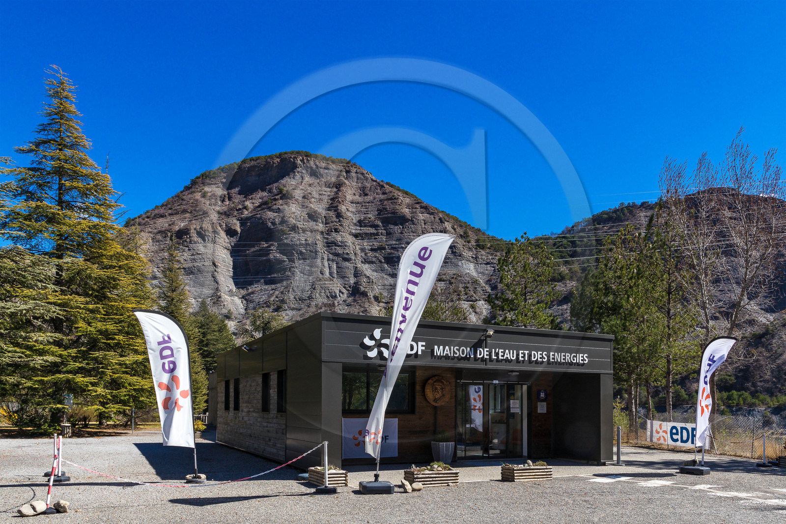 Barrage de Serre-Ponçon, usine hydroélectrique EDF