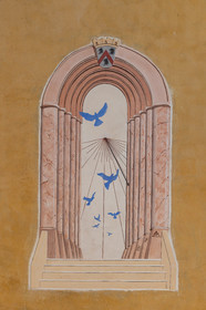 Eglise Saint Sébastien , cadran solaire