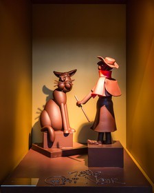 Exposition Influences, Petite histoire de l'art en chocolat par Luc Eyriey