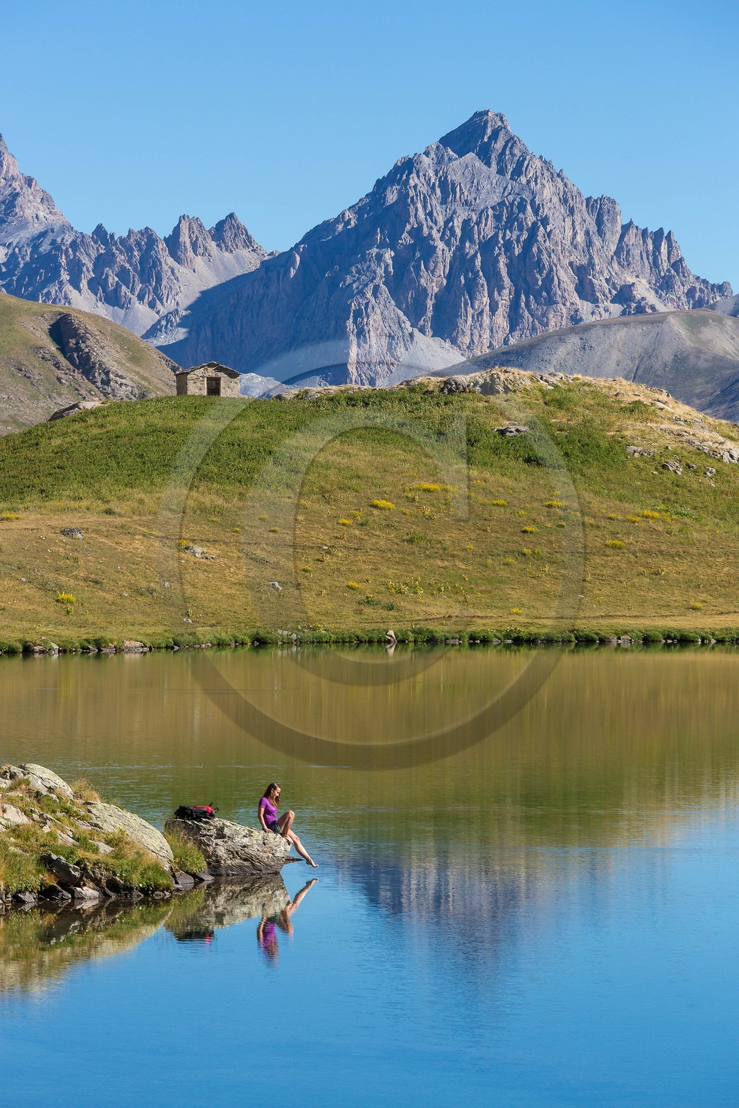 col de Larche, Lac du Lauzanier