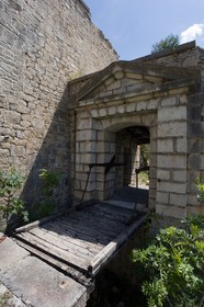 Briançon, Fort du Randouillet, pont levis