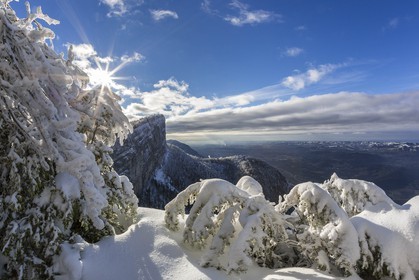 ENS de l'Isère, Les Ecouges, belvédère du Rivet