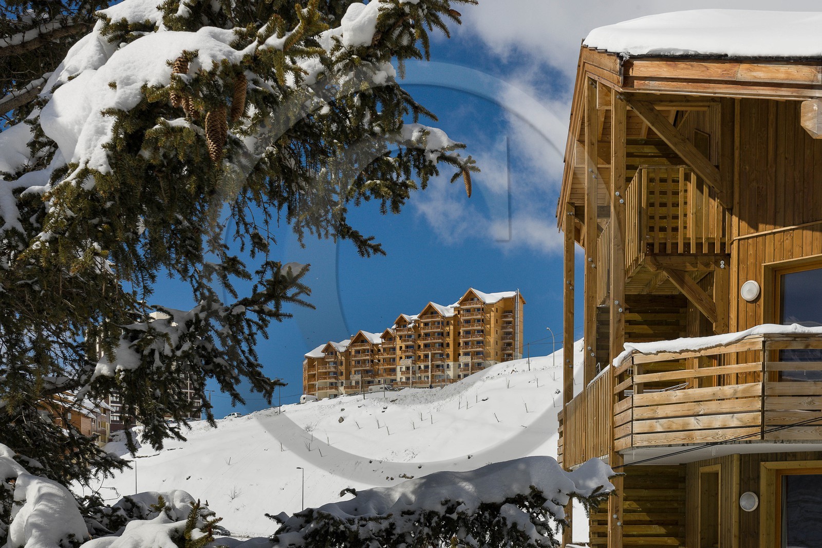 Station de ski d'Orcières 1850