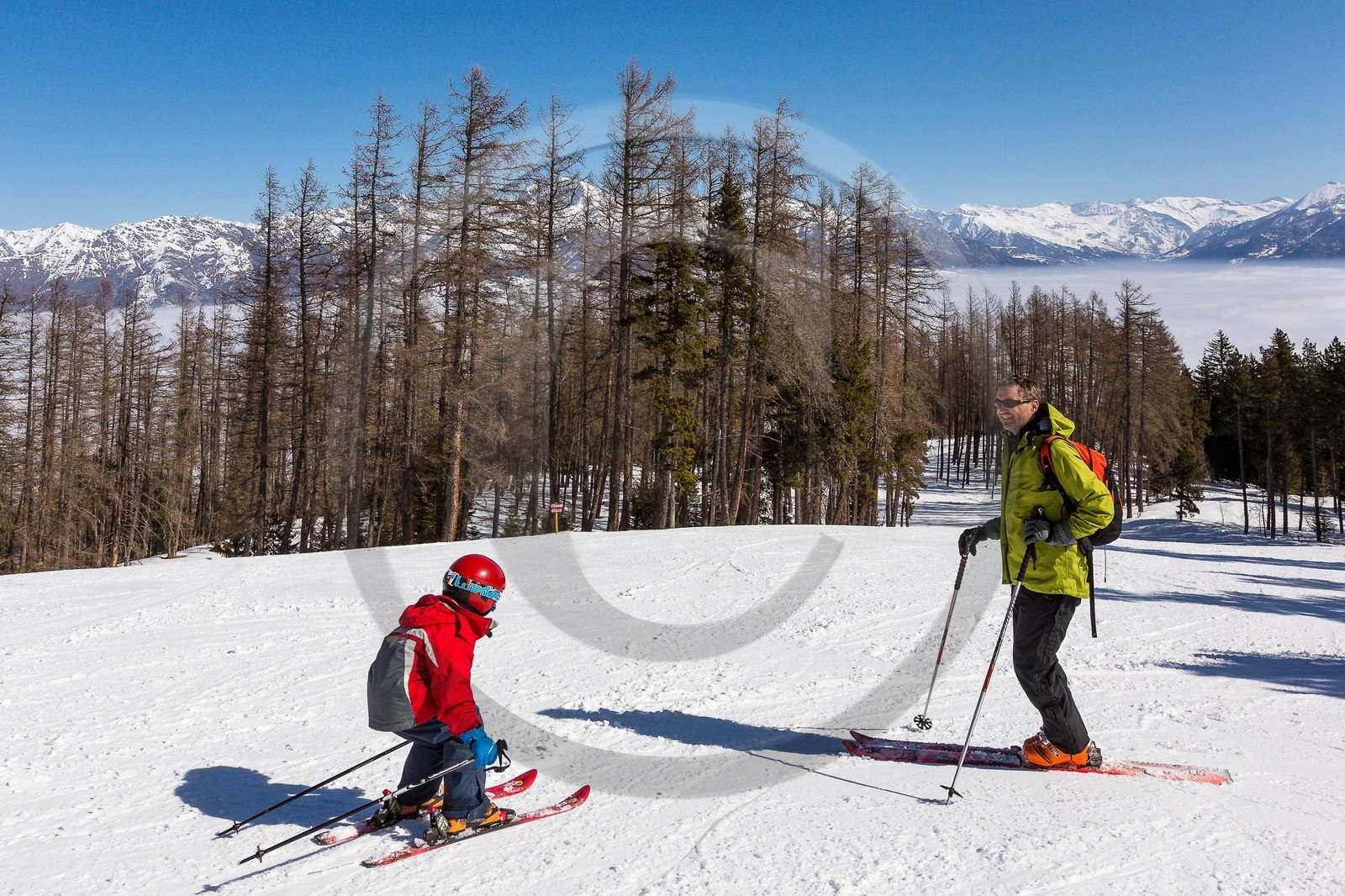 vallée du Champsaur, station de ski de Laye-en-Champsaur