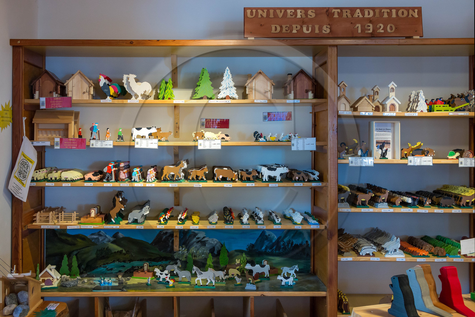 L'Alpin chez lui, les jouets du Queyras