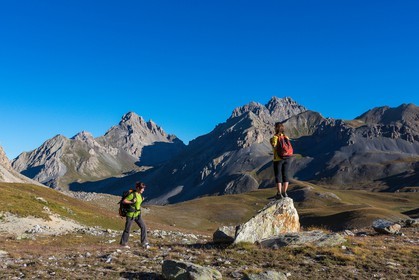 Col de la Gypière de l'Orenaye (2482m), La Meyna (3067m) et la Tête de Sautron (3165m)