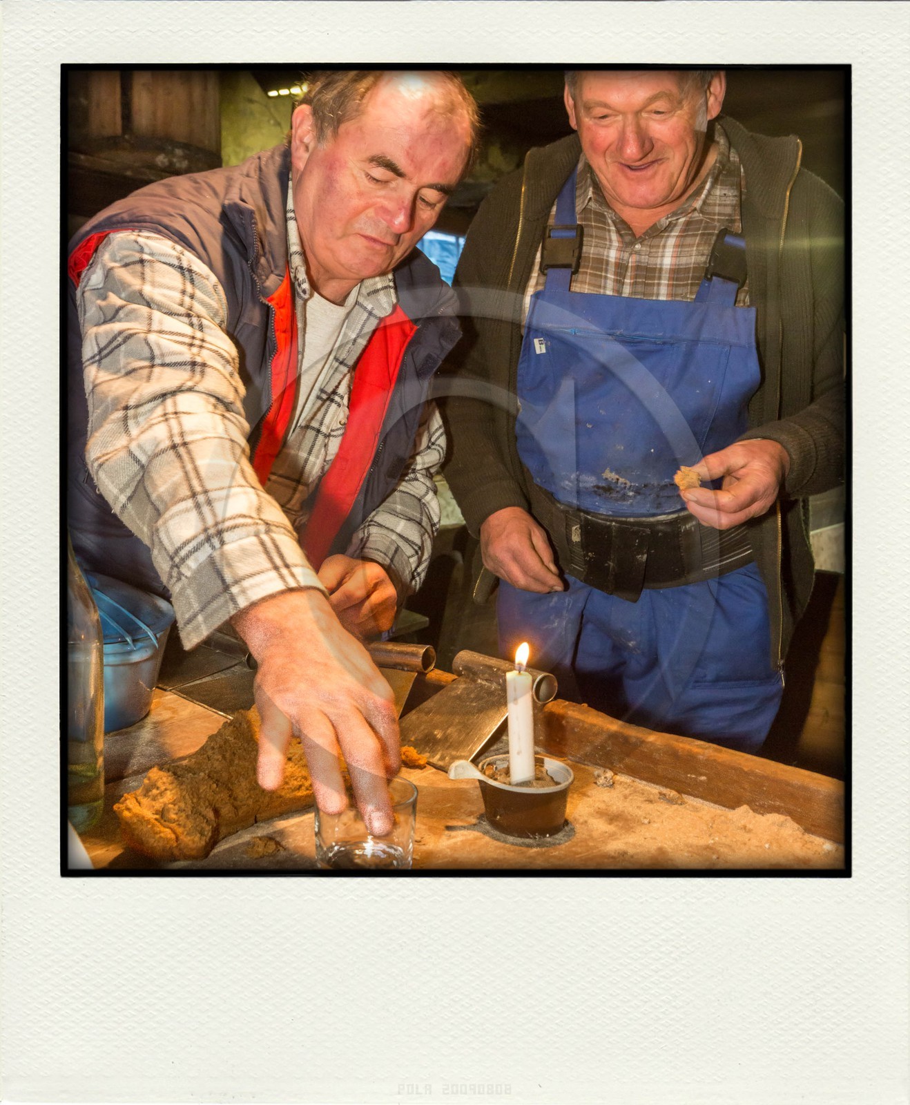 Village de Villar-d'Arène, fête du pain bouilli ou pain noir, Maurice Rousset, fourniron