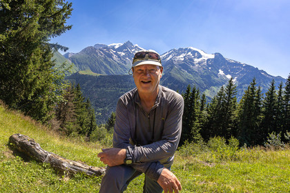 Yves Jacquemoud, accompagnateur en montagne
