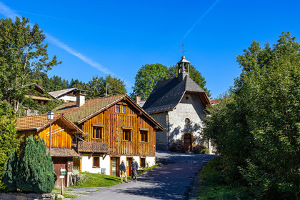 Les Contamines-Montjoie , chapelle du Baptieu
