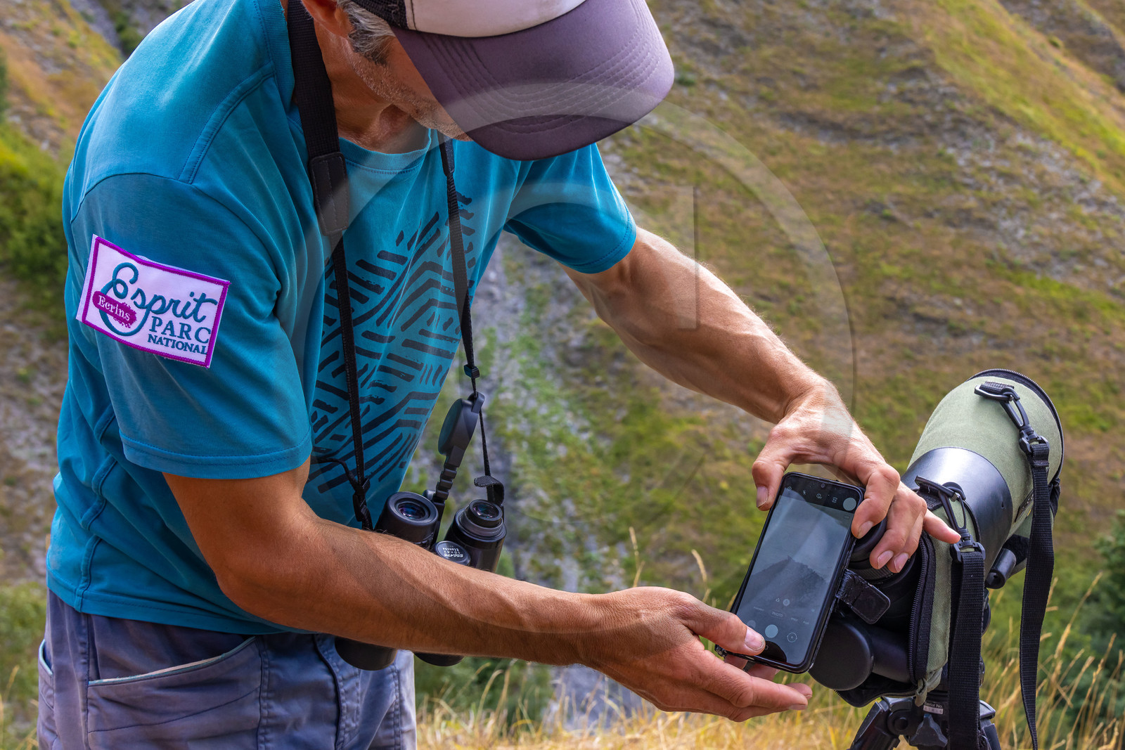 Fabrice Morin, accompagnateur en moyenne montagne
