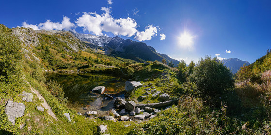 Réserve naturelle des Contamines-Montjoie, Lac de l'Armancette